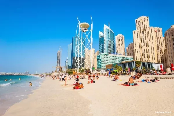 Jumeirah Beach in Dubai